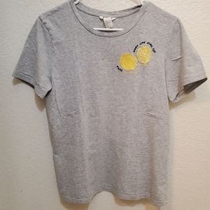 H&M Lemon Graphic Tee